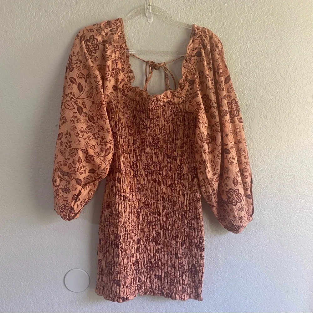Free People Smock It To Me Mini Dress